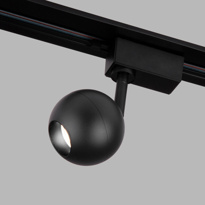 Светильник на шине Elektrostandard Ball Черный 8W 4200K (LTB76) однофазный