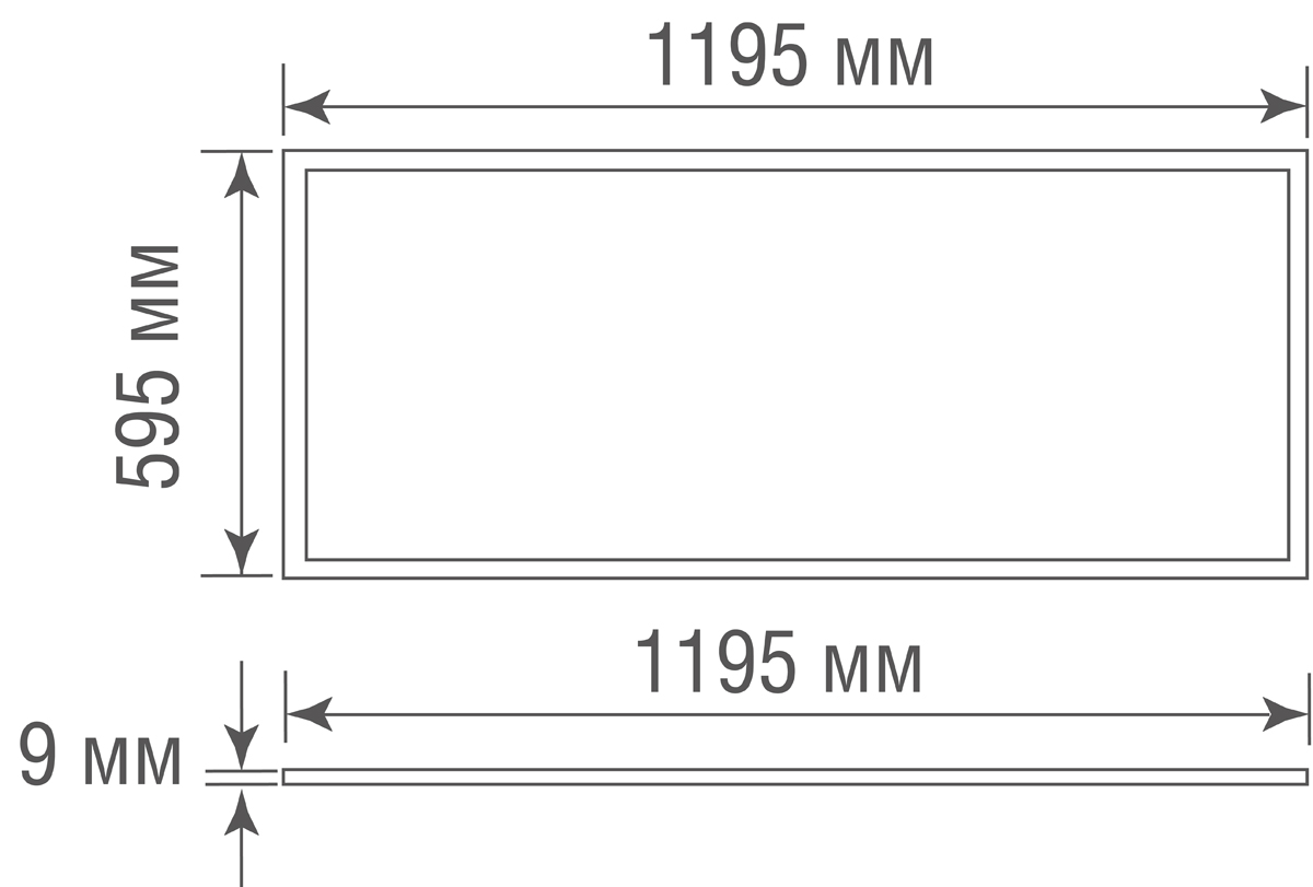 Светодиодная панель Donolux DL18015NW1YG