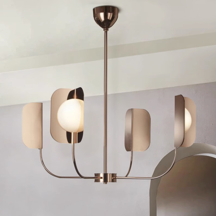 Люстра на штанге Chandeliers LEAF D80 by ImperiumLoft