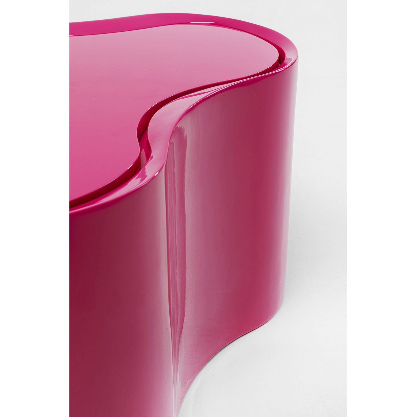 Стол приставной KARE x Karim Rashid Lotus Pink 30cm KARE 70876