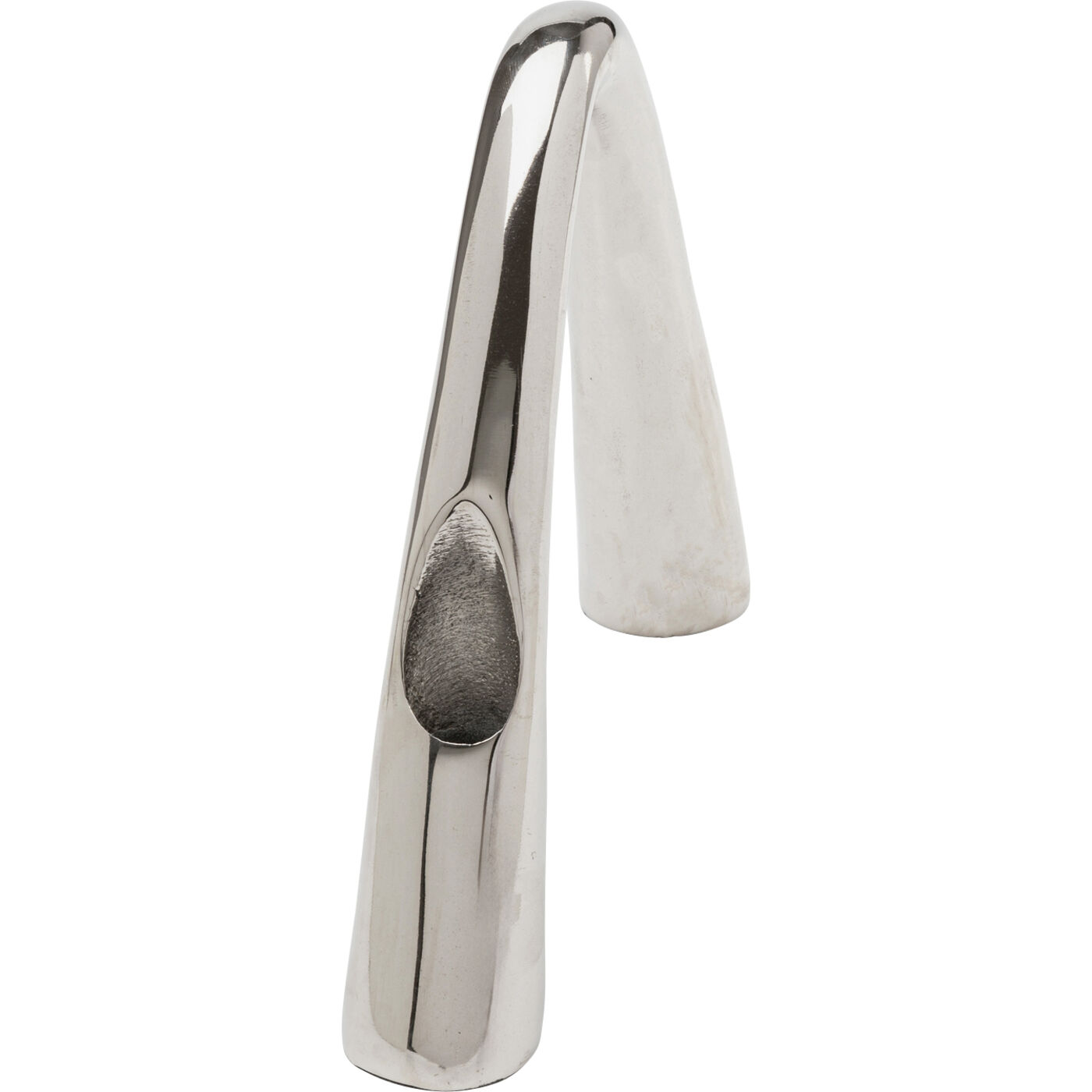 Подсвечник Bow Duo Chrome 21cm KARE 57123