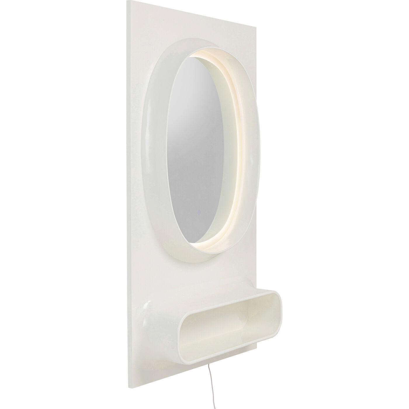 Зеркало настенное  KARE x Karim Rashid Aero LED White 80x141cm KARE 70841
