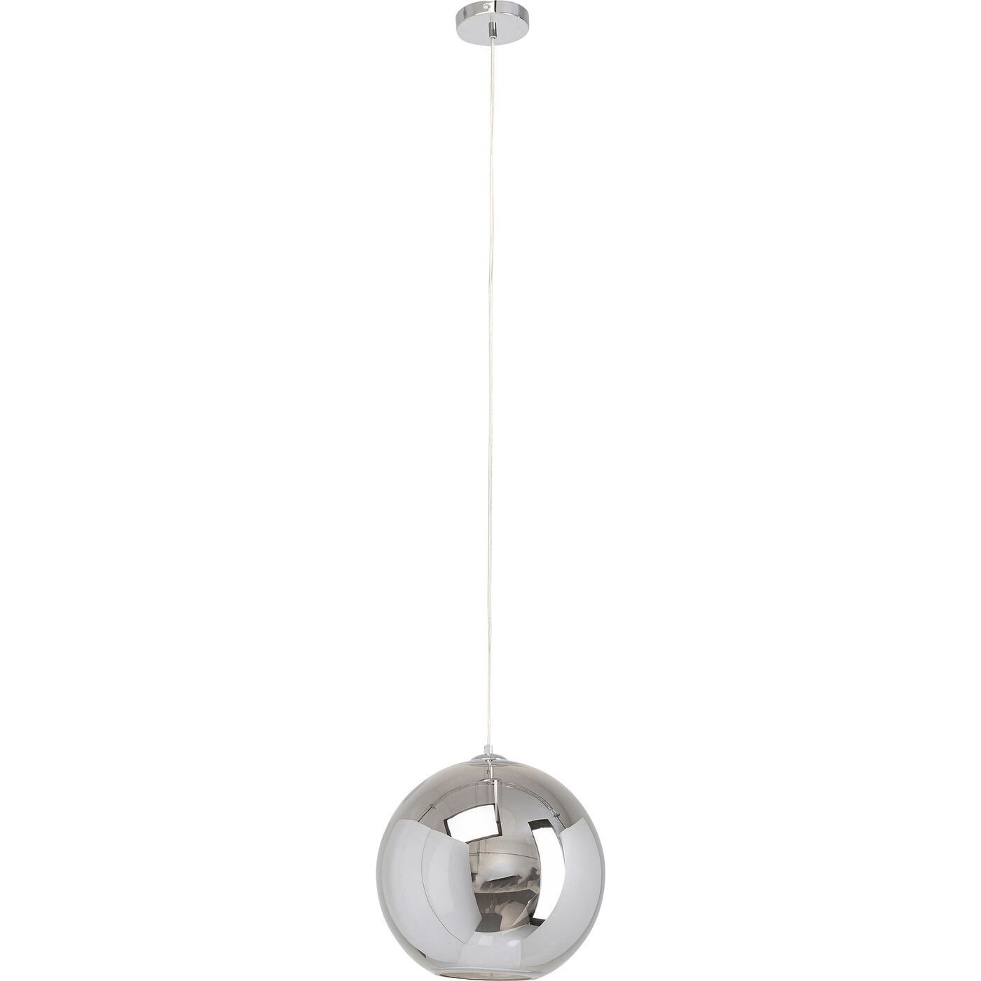 Светильник подвесной Caldaia Silver Ø35 см KARE 56410