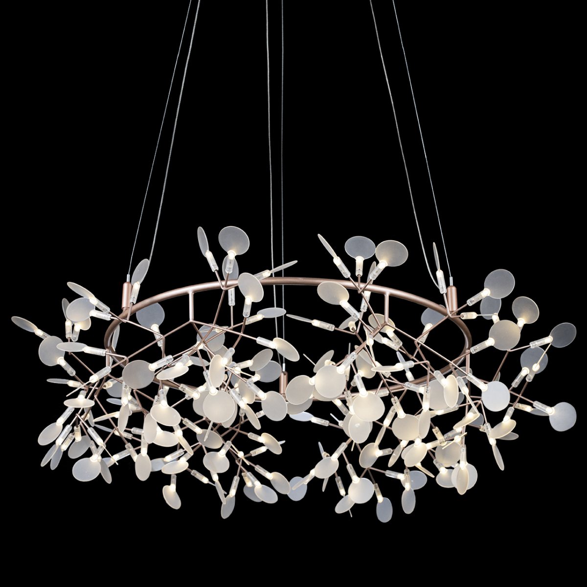Люстра Mi Heracleum The Big O 110 Black by ImperiumLoft