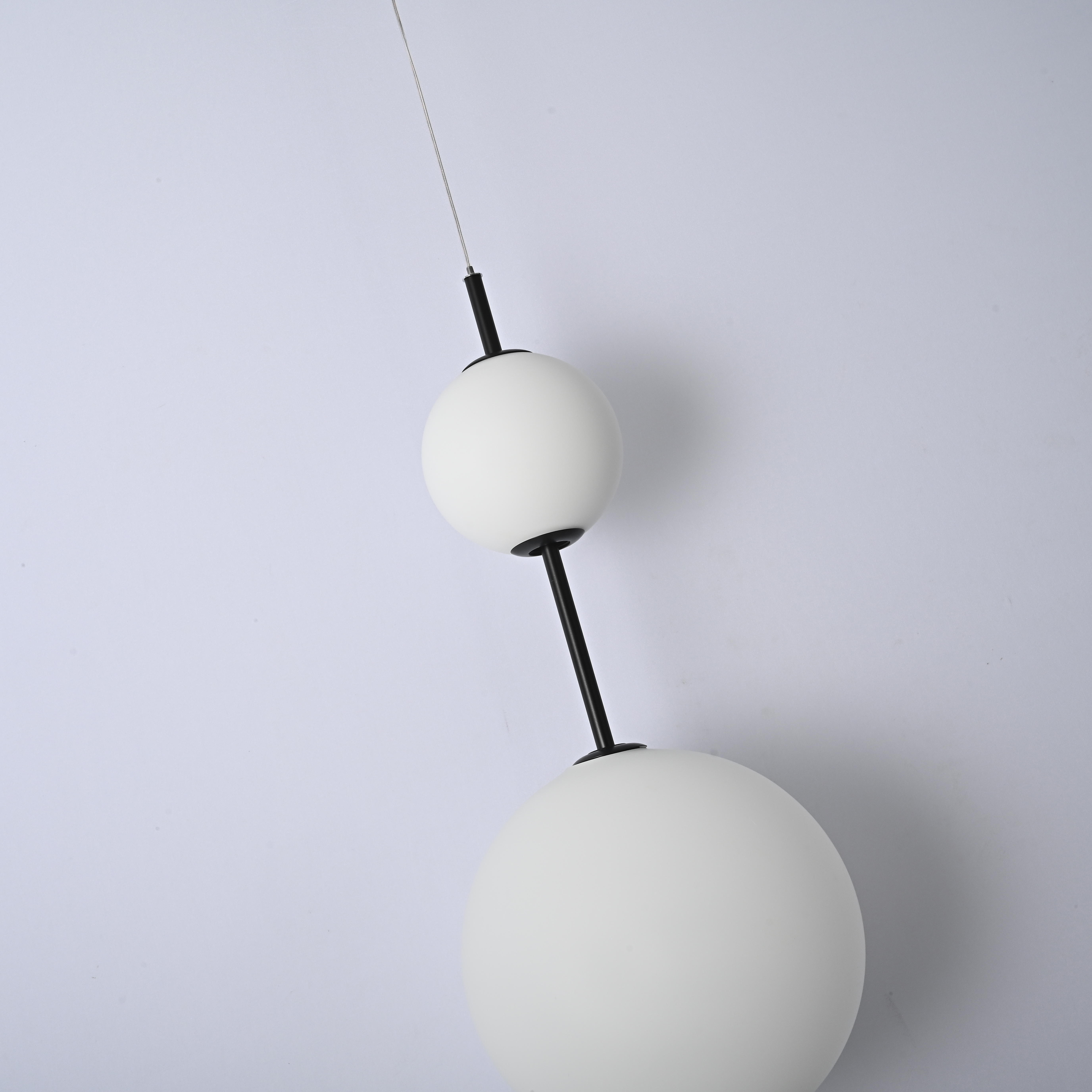Подвесной светильник White beads Pendant D50 by ImperiumLoft