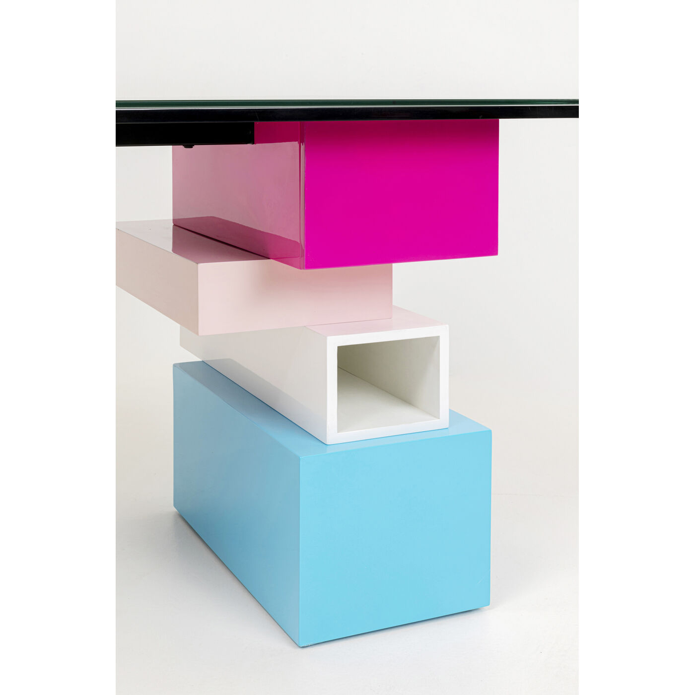 Стол письменный  KARE x Karim Rashid Pixel with glass top200x90cm KARE 70902