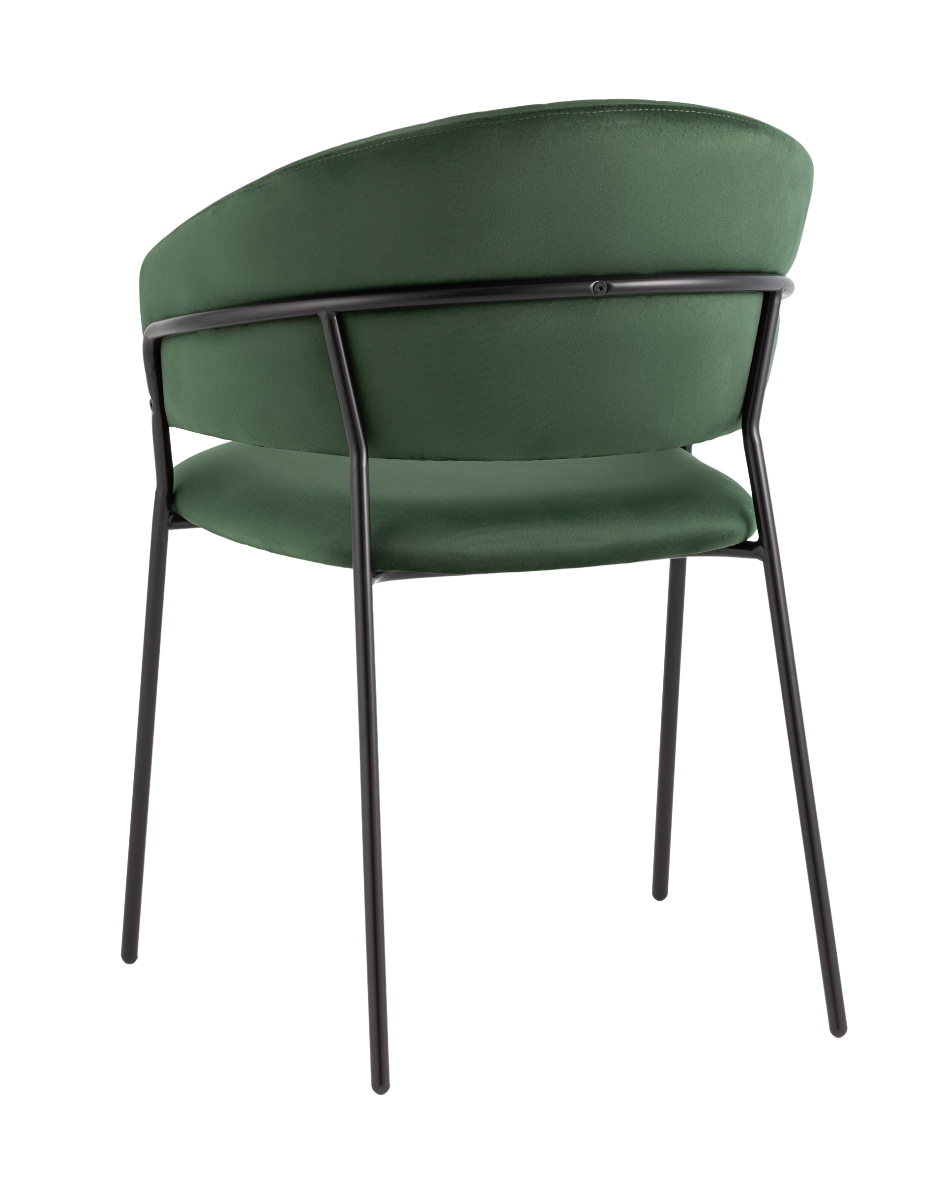 Стул Бруно велюр зелёный Stool Group