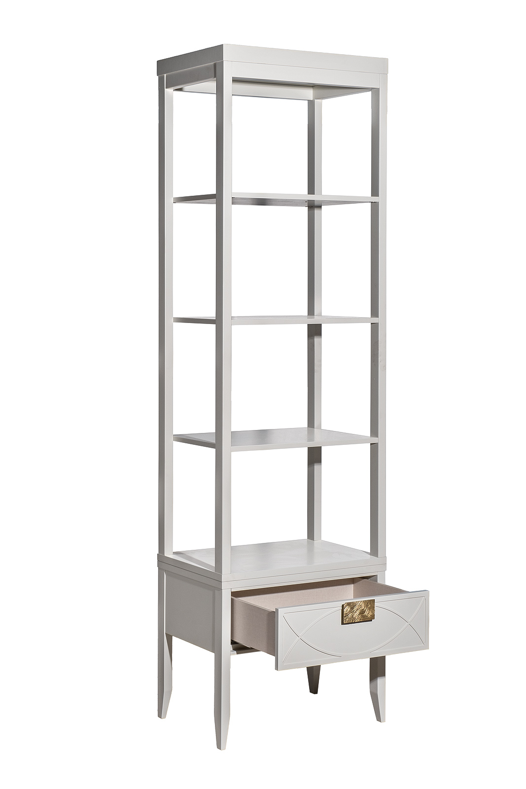 Тумба прикроватная бежевая 1 ящик 60*50*40 Garda Decor 151SV-000010
