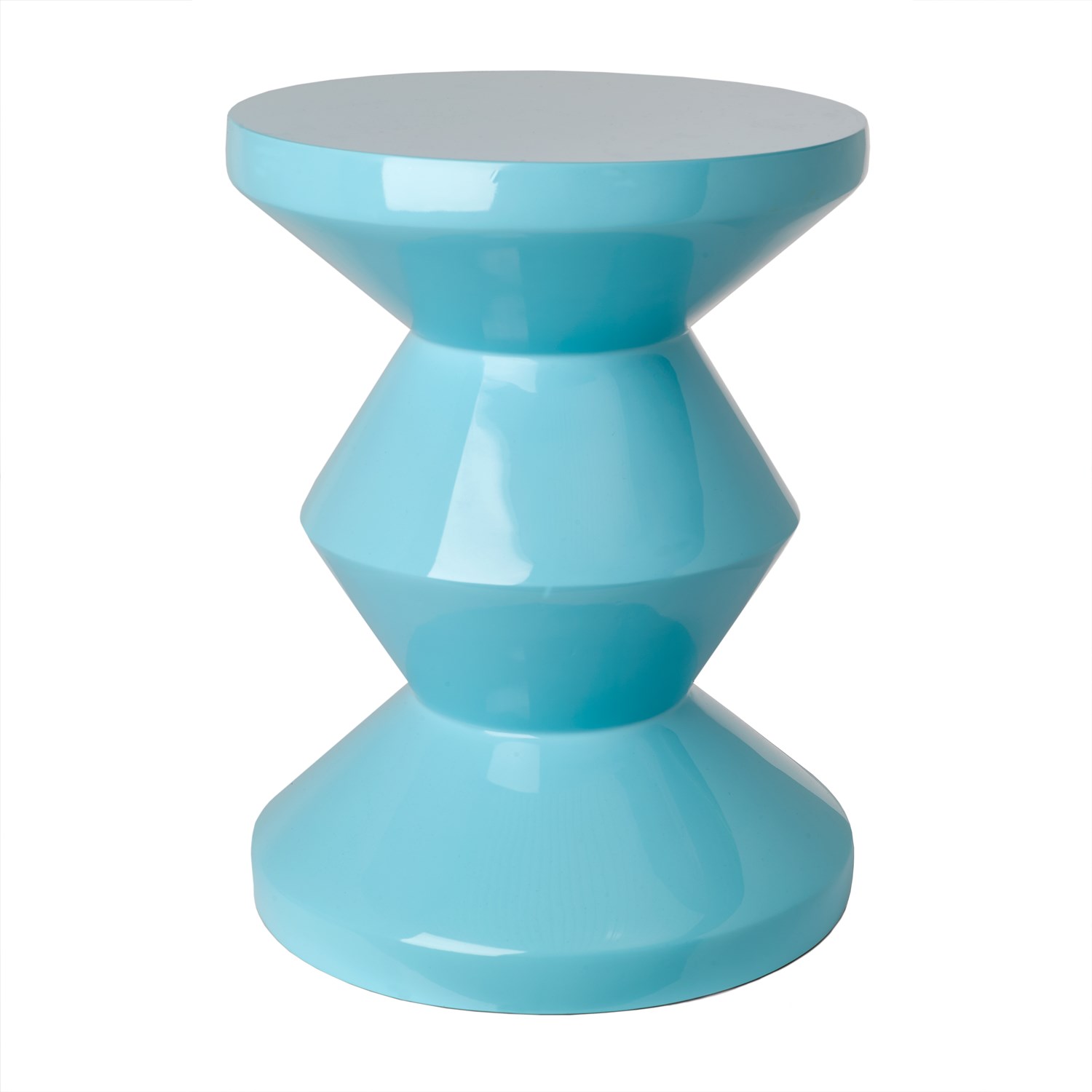 Приставной столик Pols Potten Zig Zag blue