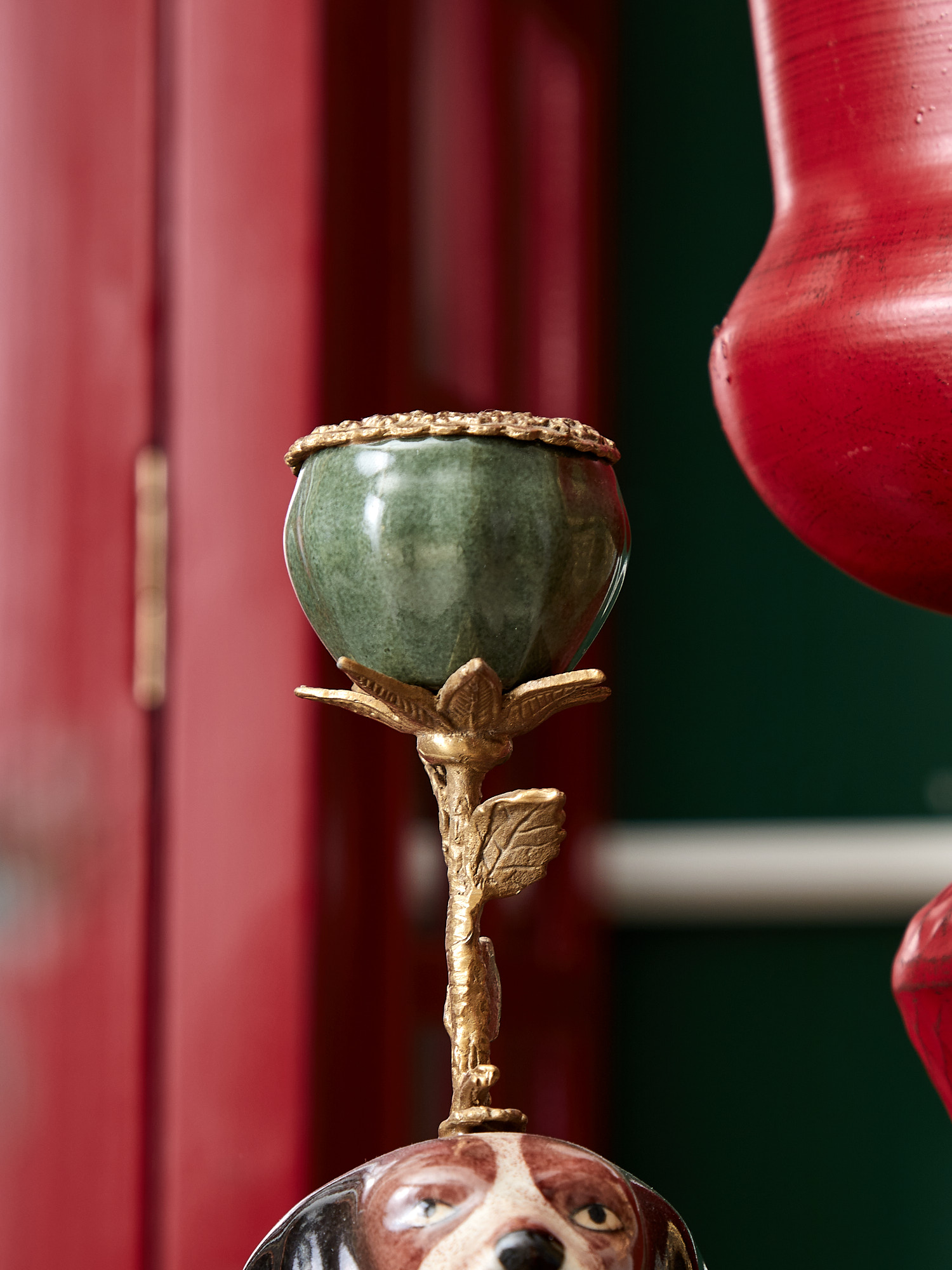 Подсвечник Собачка Glasar F504BC/HFU1069