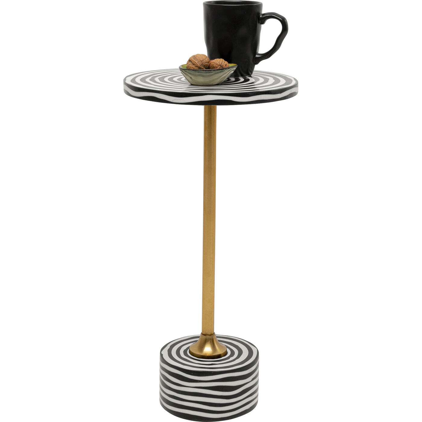 Приставной стол Domero Swirl Ø25cm KARE 70327