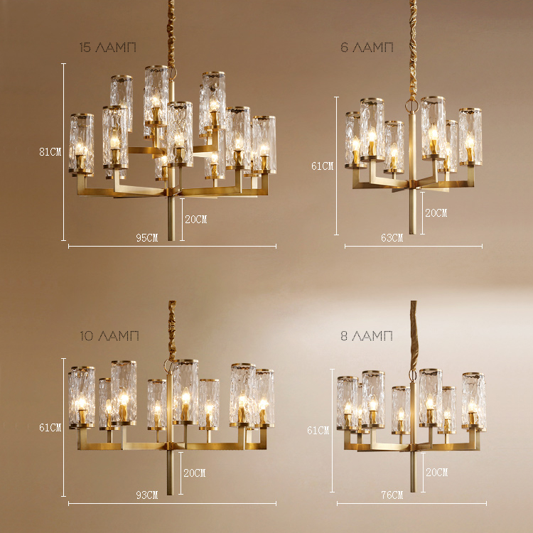 Люстра LIAISON ONE-TIER CHANDELIER D93 by ImperiumLoft