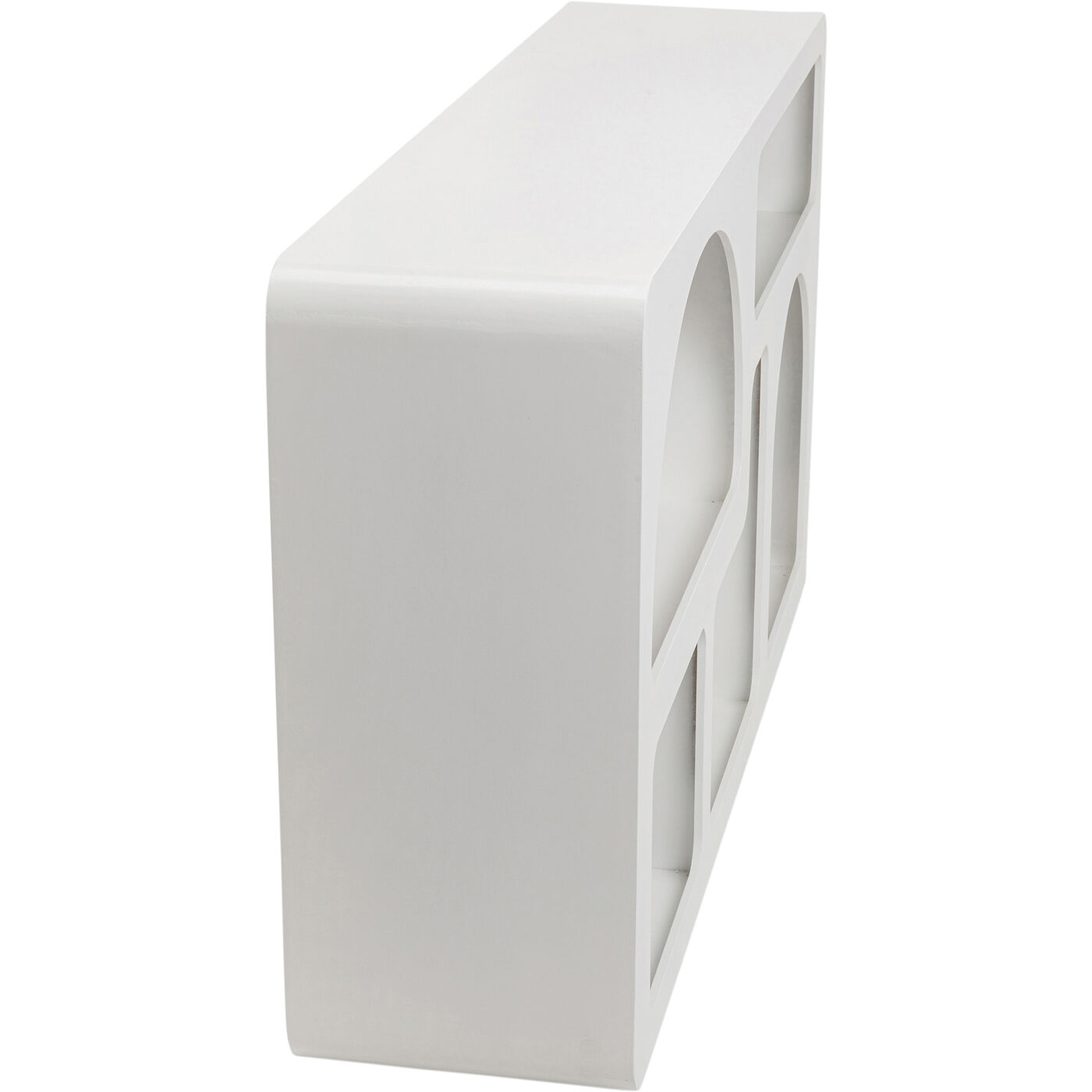 Стеллаж Paco White 140x75 см KARE 87973
