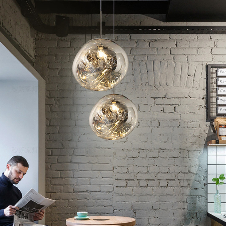Подвесной светильник Tom Dixon Melt Pendant Silver D50 by ImperiumLoft