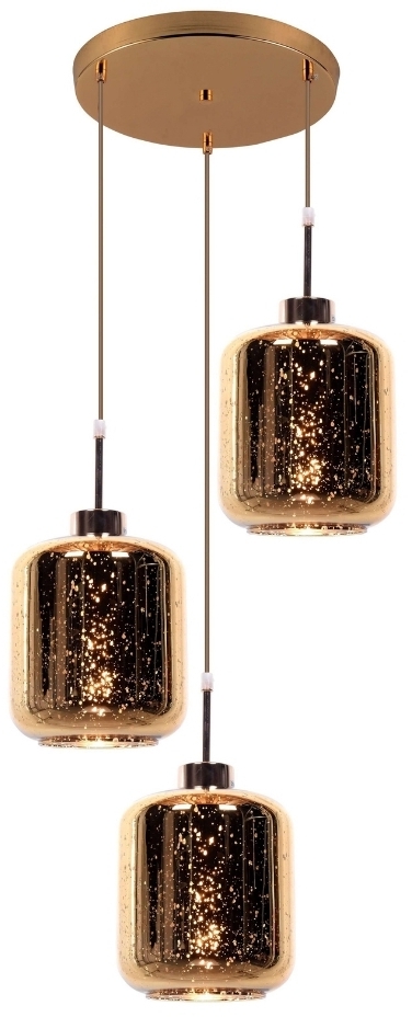 Подвесной светильник Lumina Deco LDP 6811-3 RD GD
