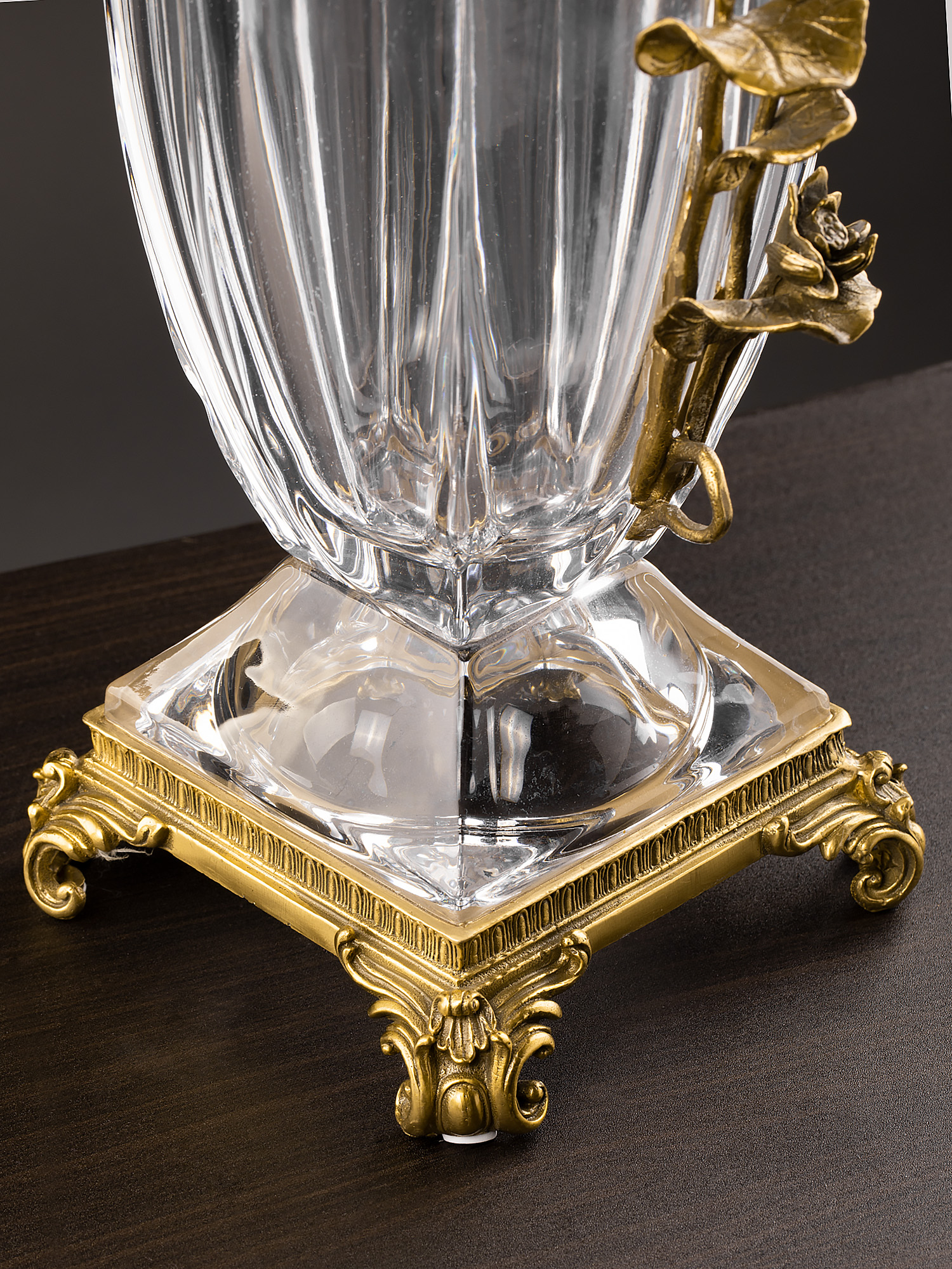 Ваза со стрекозой Glasar HGL380/GLASS
