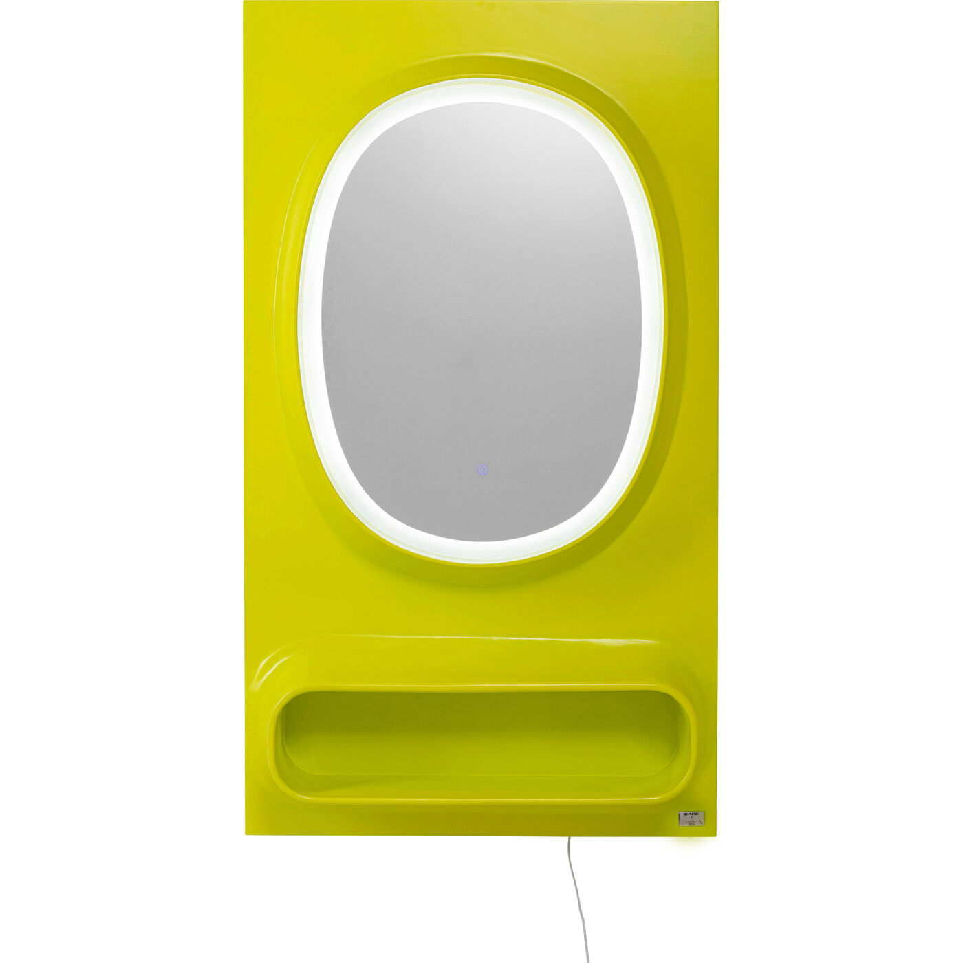 Зеркало настенное  KARE x Karim Rashid Aero LED Green 80x141cm KARE 70842