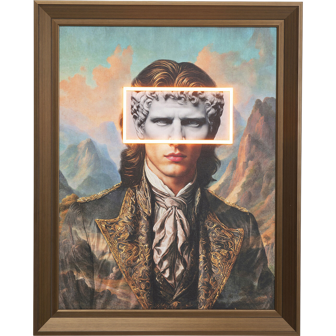 Картина LED Art Gentleman 80x100cm KARE 57156