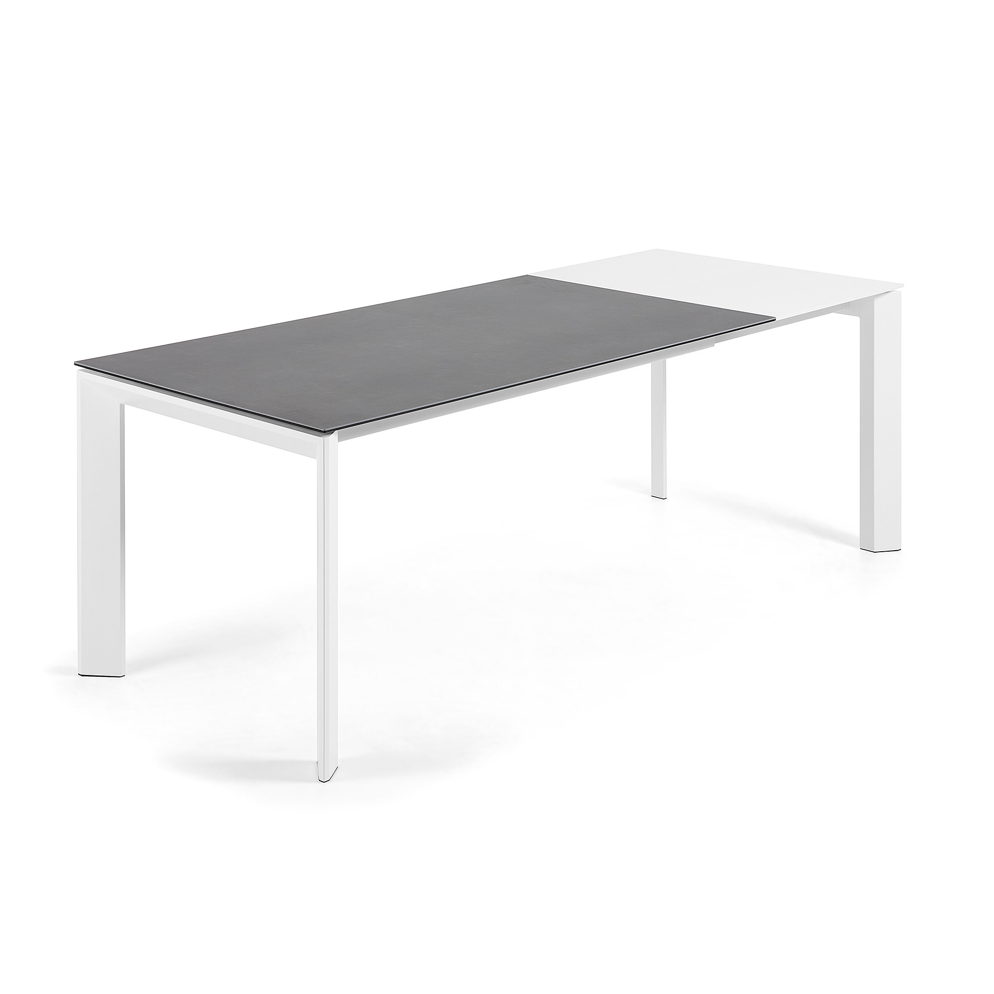 Стол Atta 160 (220) x90 белый керамический La Forma (ex Julia Grup)