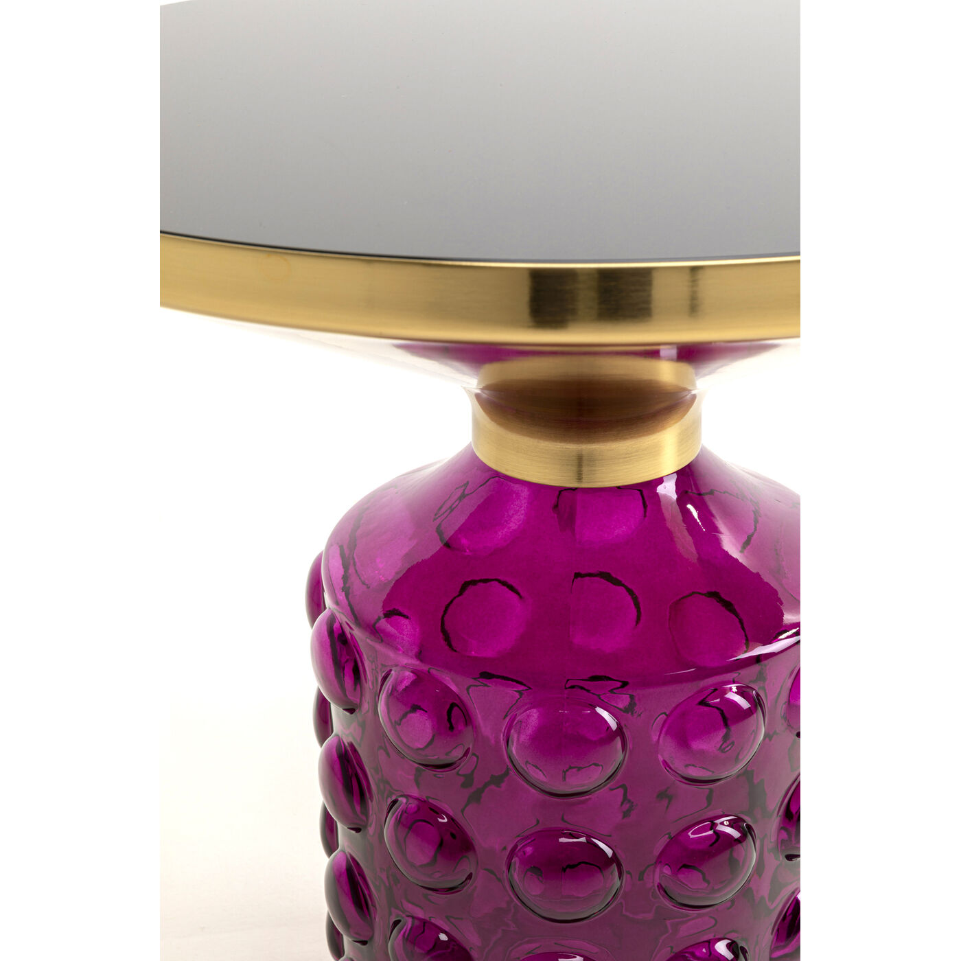 Стол приставной Lola Purple Ø50cm KARE 70649