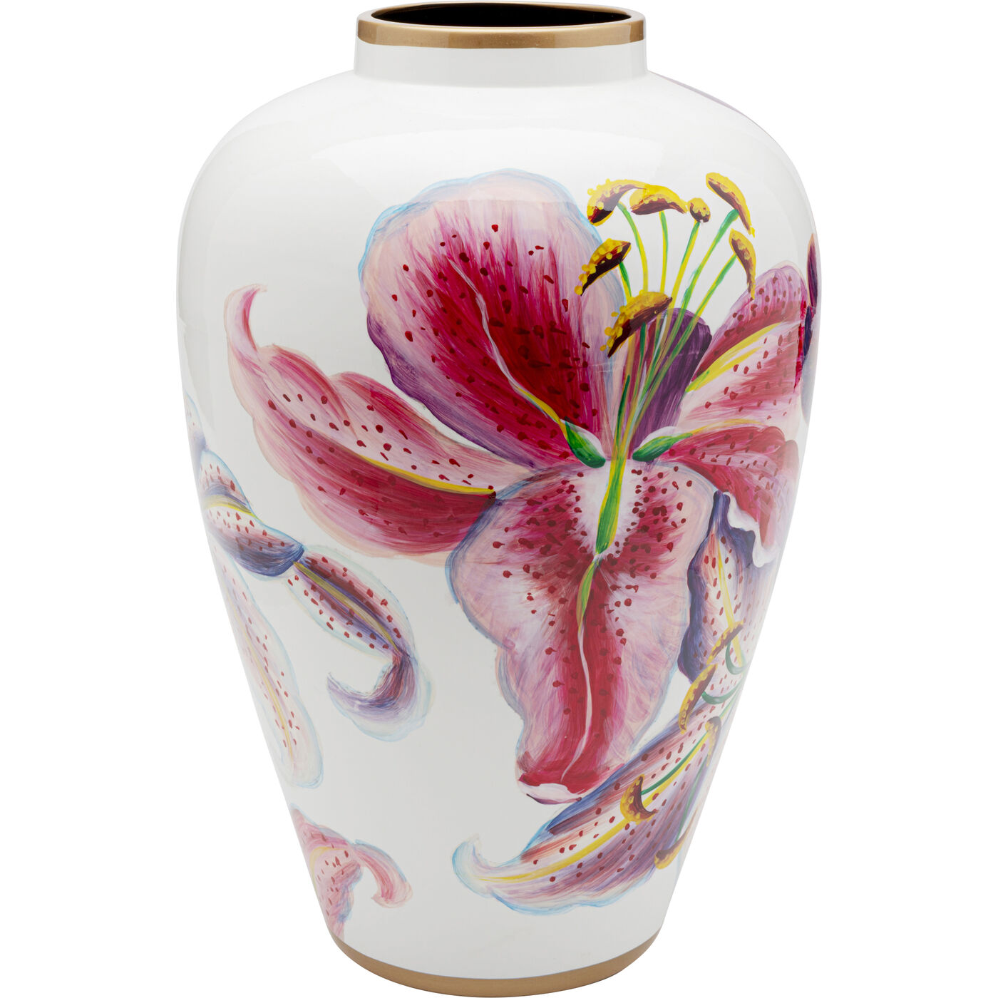 Ваза Lillies Pink 37cm KARE 58106