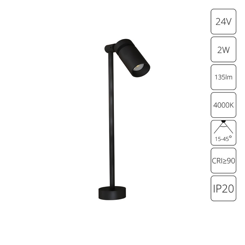 Спот ARTE Lamp A6196LT-1BK