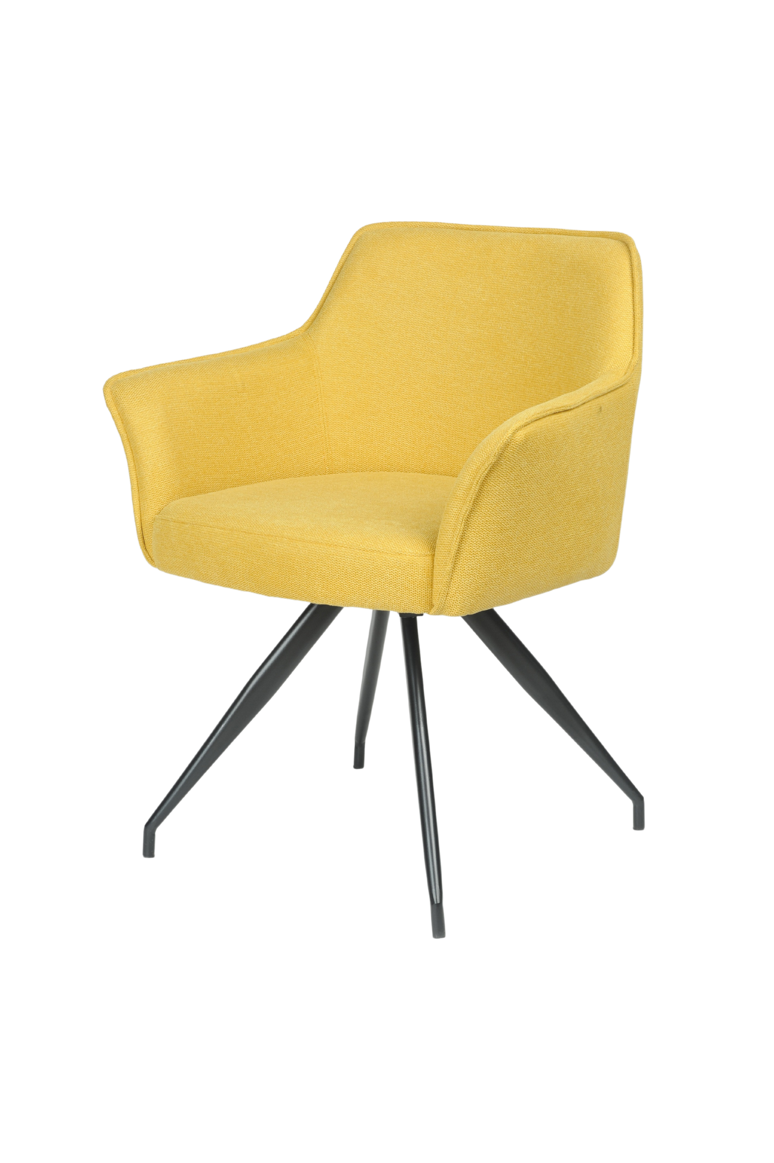 Стул обеденный Feston вращающийся желтый Stool Group