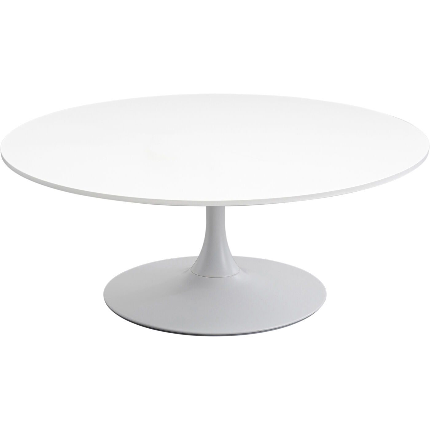 Стол кофейный Schickeria White Ø110 см KARE 87762