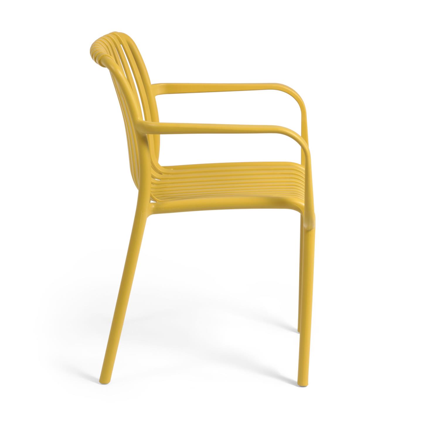 Садовый стул Isabellini в горчичном цвете La Forma 97770
