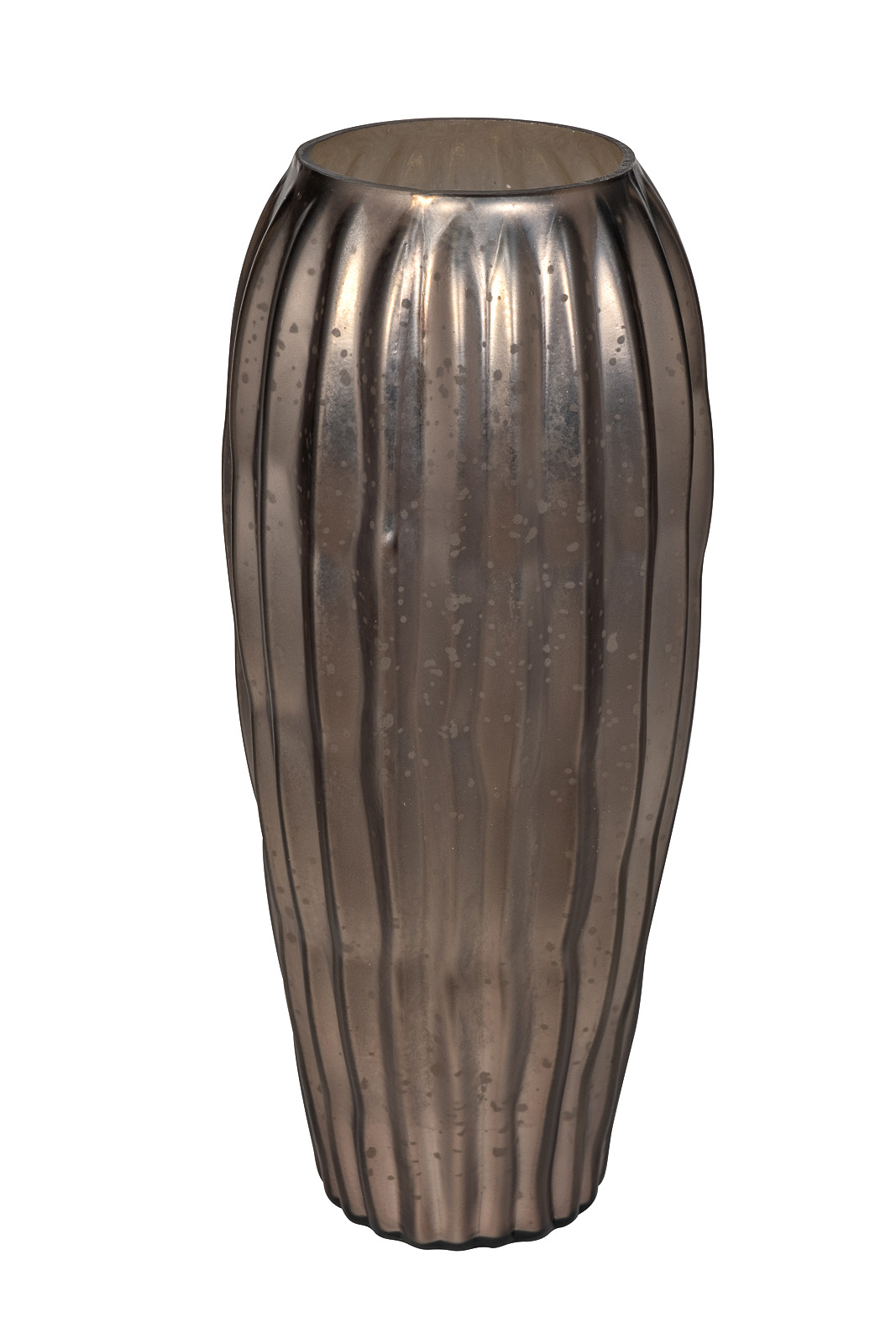 Ваза стеклянная черный оникс Garda Decor 71PN-51758