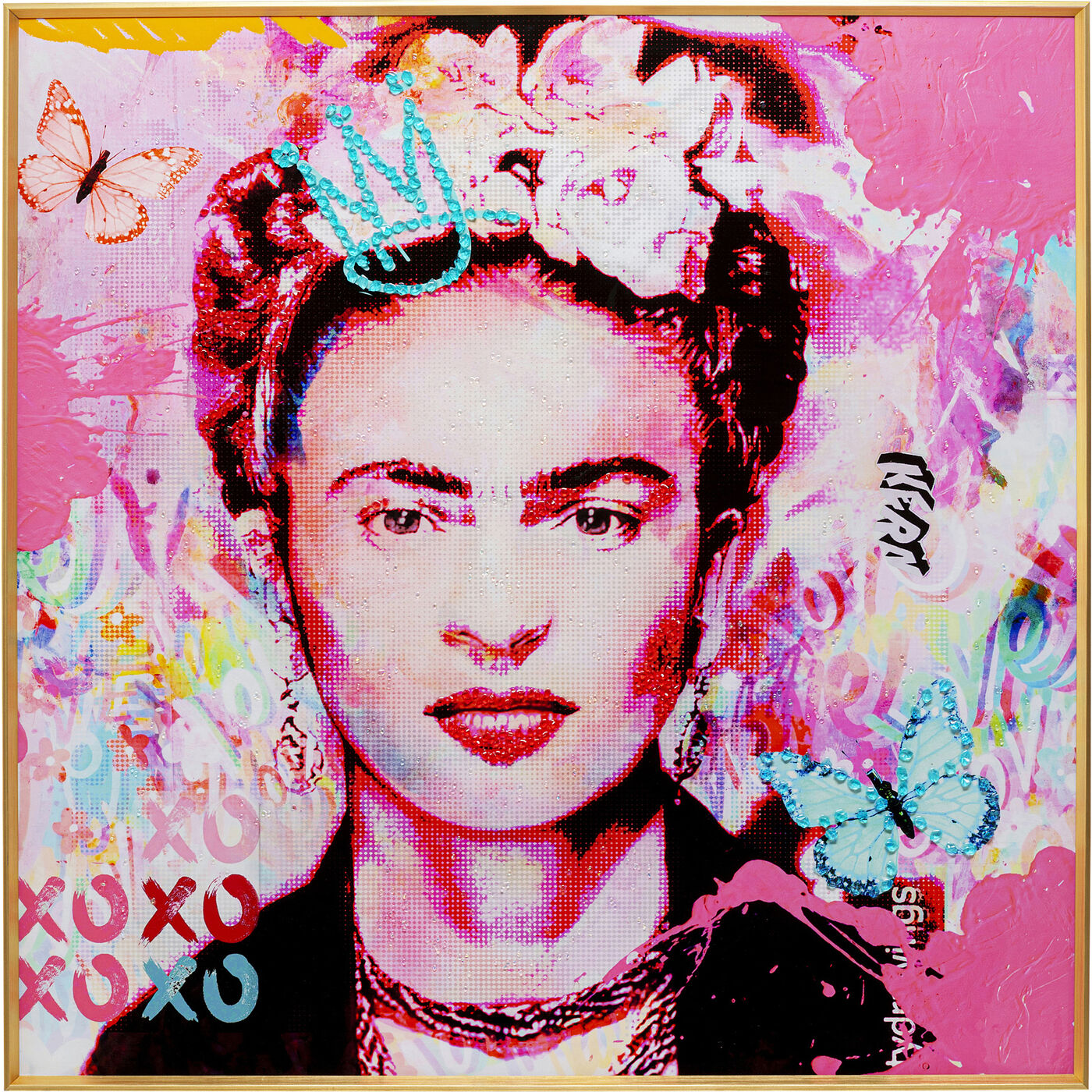 Картина La Viva Mexico 100x100cm KARE 56680