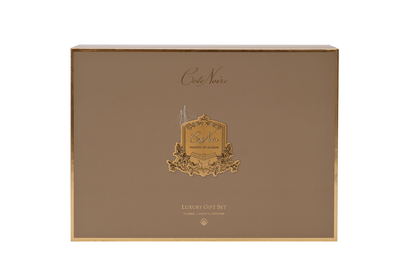 Набор подарочный Blonde vanilla - диффузор 90 мл, роза искусств., спрей 2*5мл, свеча 75гр Garda Decor 96CN-GP001