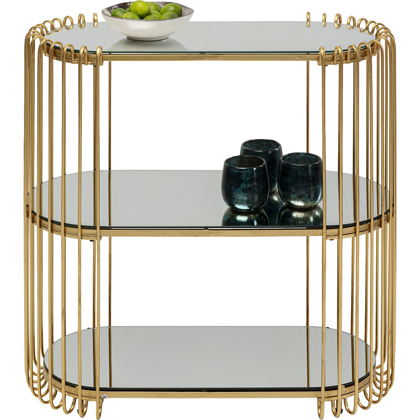 Консоль Wire Brass 81x78 см KARE 87707