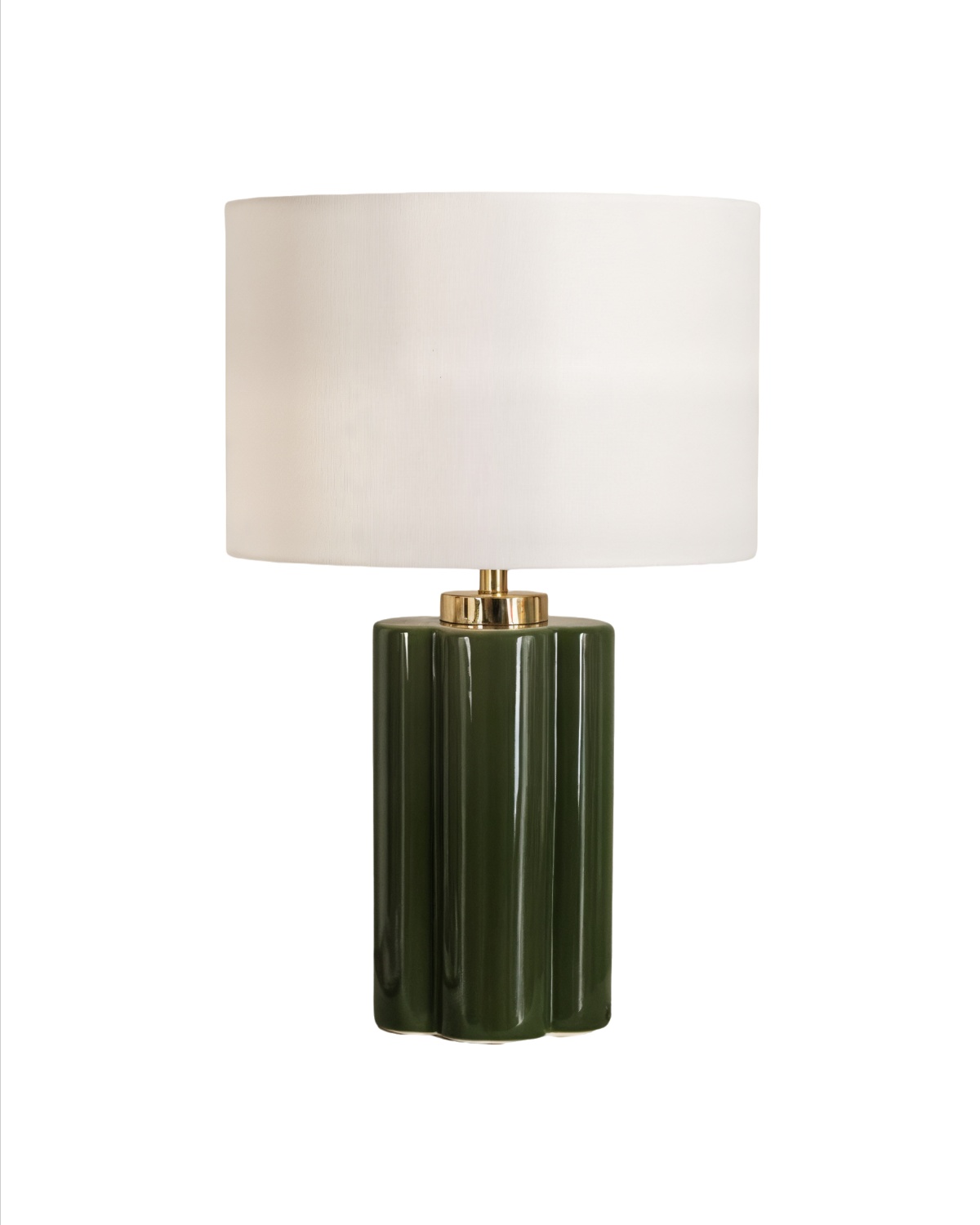 Зелёная настольная лампа Туоми Louvre Home LTL410272MGI