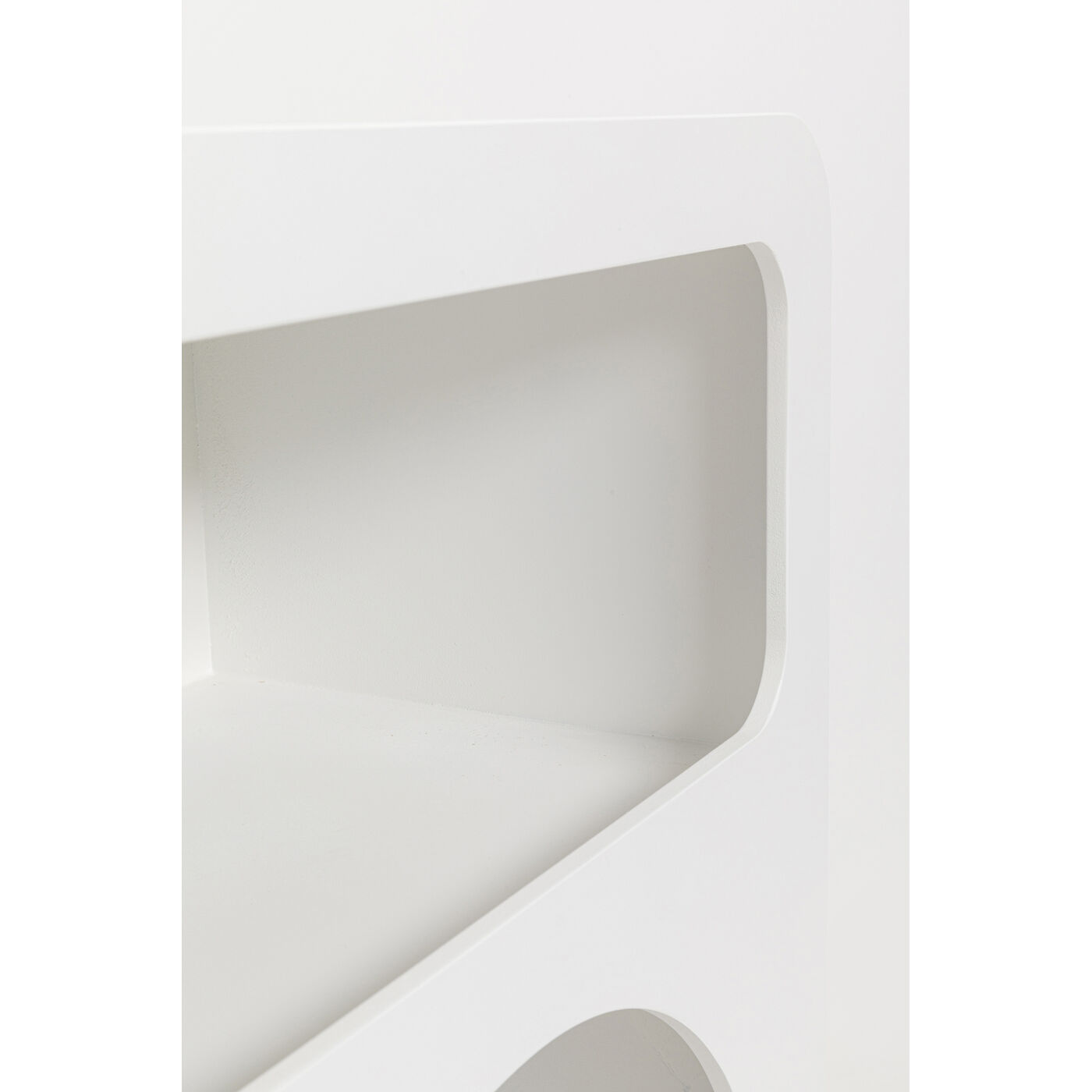 Стеллаж Paco White 140x75 см KARE 87973