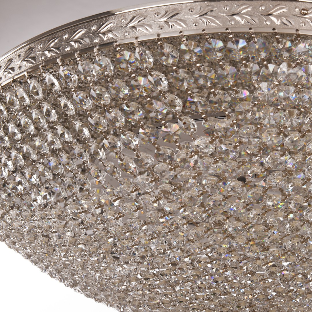 Люстра светодиодная хрустальная 19321/55IV/LED-DIM Ni Bohemia Ivele Crystal