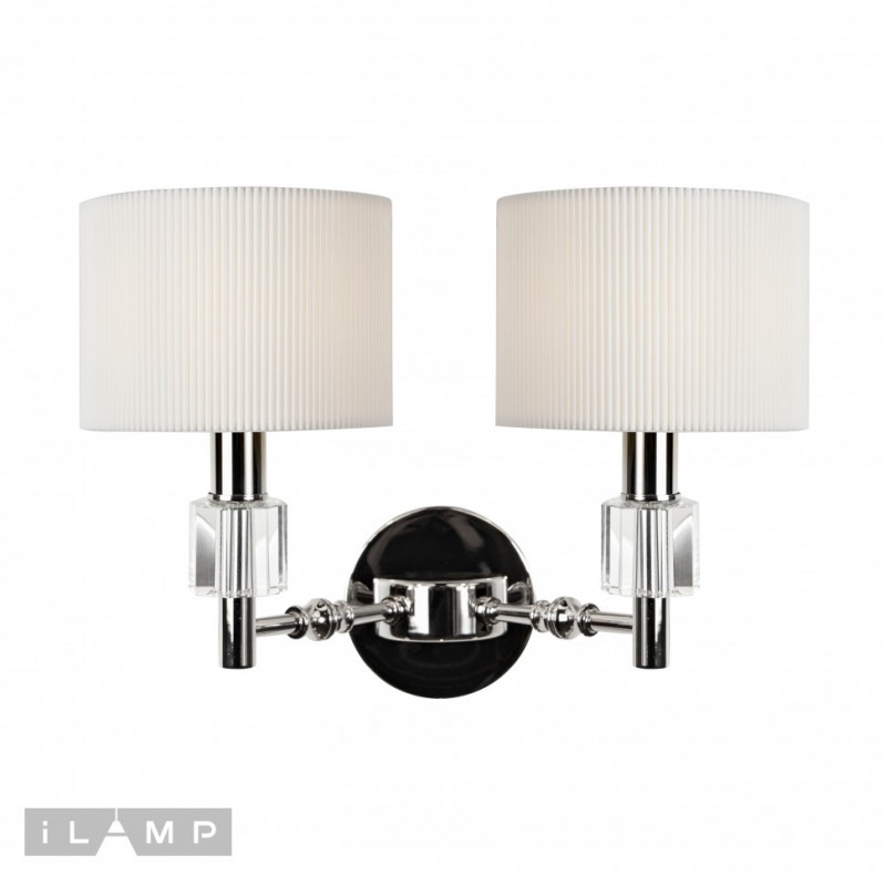 Бра iLamp W2404-2 Nickel