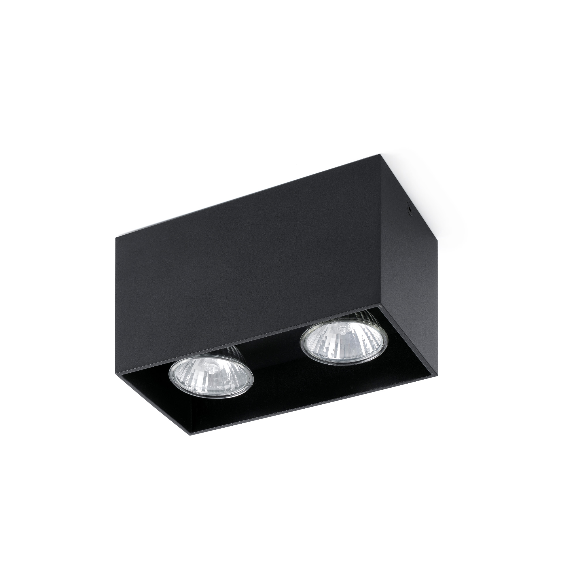 Светильник Tecto черный 2xGU10 50W Faro