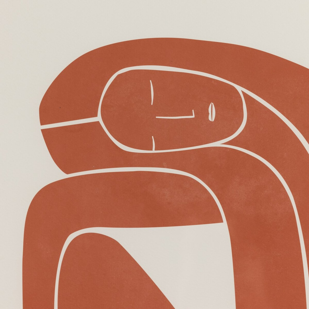 Интерьерный постер Figure Brown Louvre Home DPP330924VHS