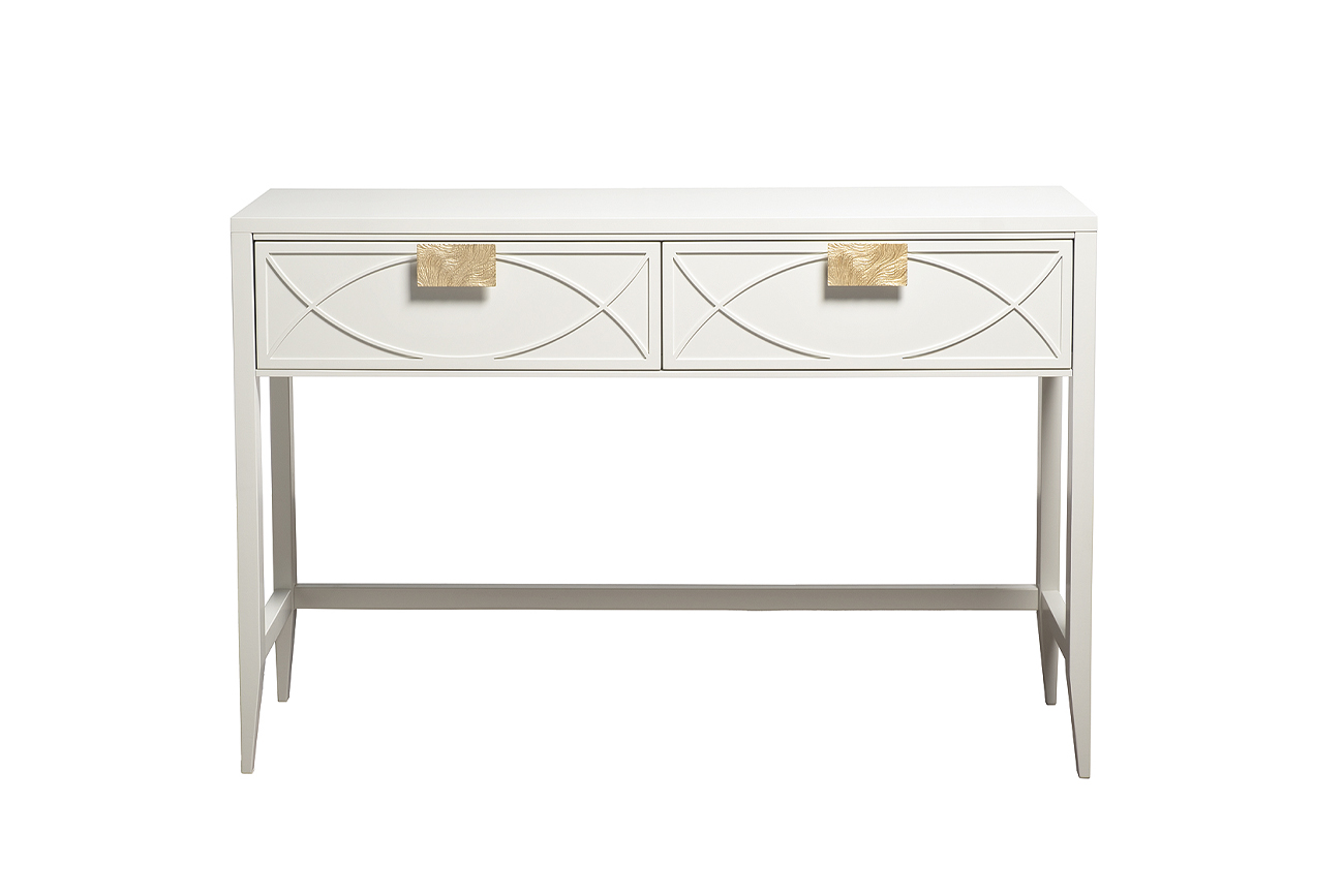 Консоль бежевая с ящиками Garda Decor 151SV-00002
