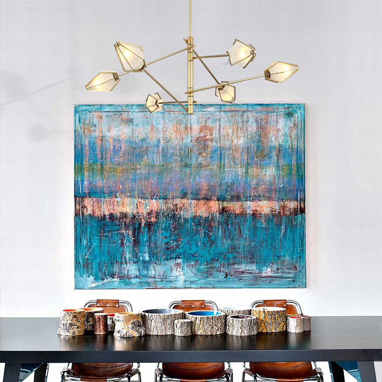 Люстра Harlow Spoke Chandelier Grey by ImperiumLoft