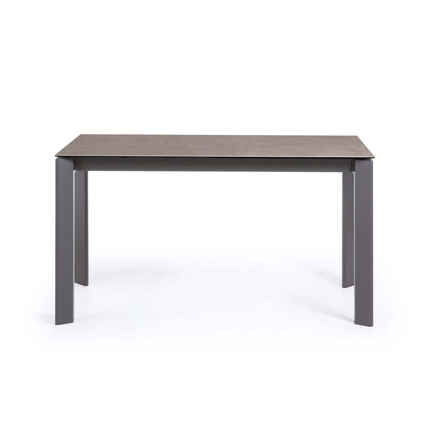 Стол Atta 140 (200) x90 графит керамика La Forma (ex Julia Grup)