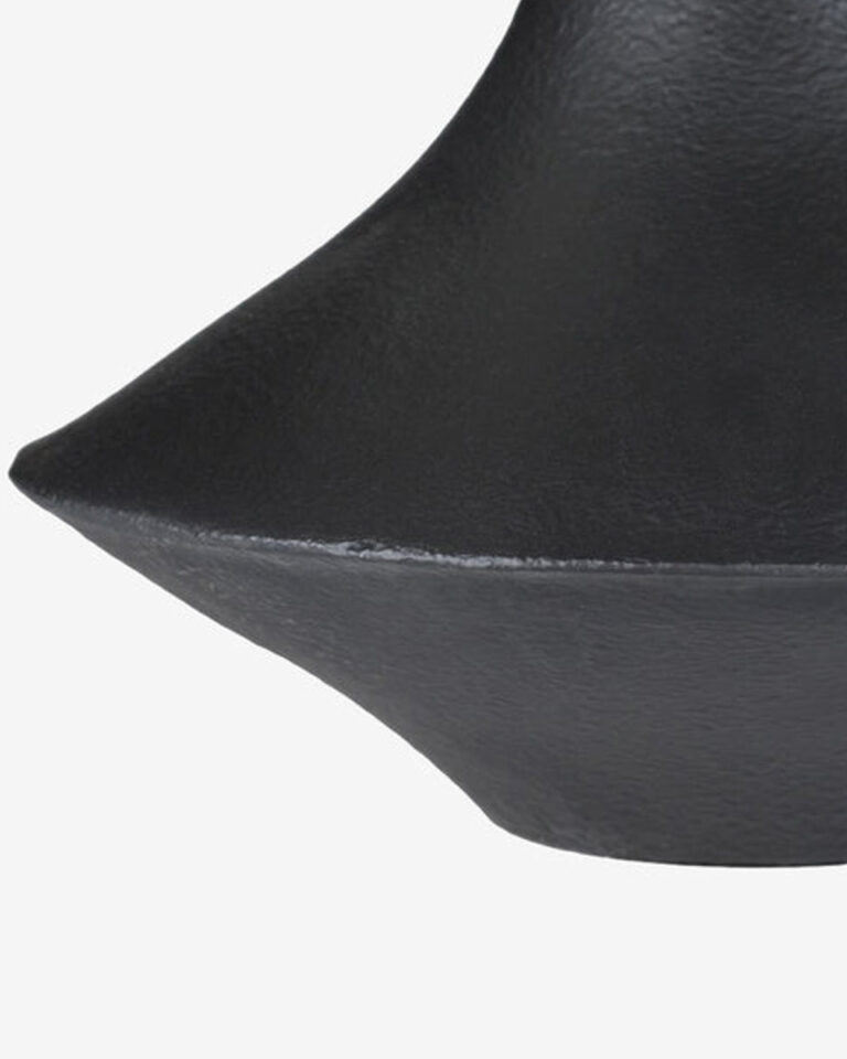 Чёрная настольная лампа Шейди Louvre Home P0620TB