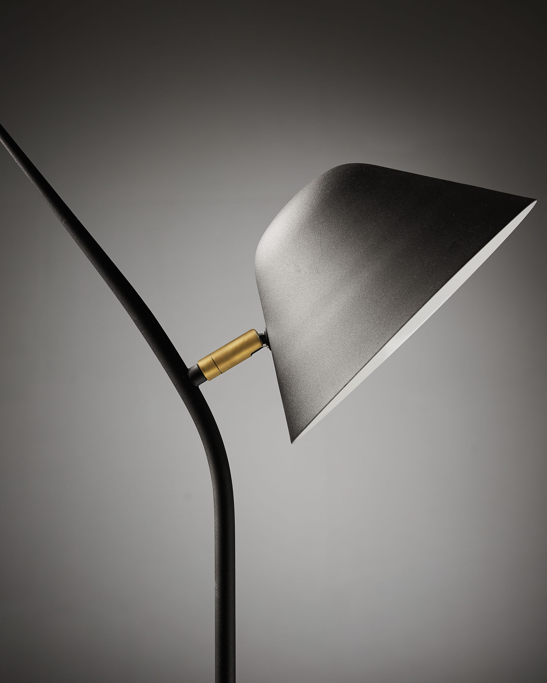 Торшер Mysti черный La Forma (ex Julia Grup)