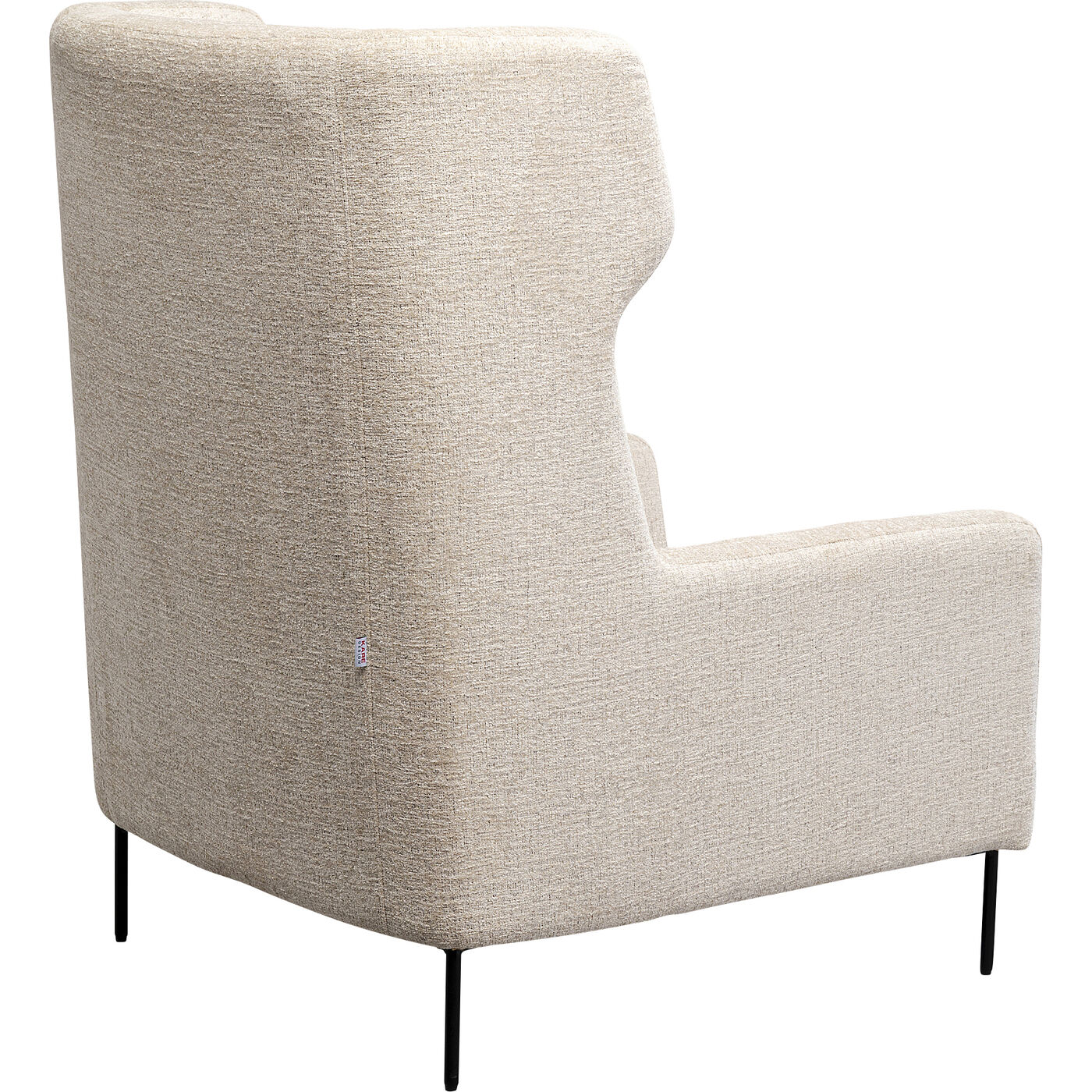 Кресло + Пуф Quinn Heigh Beige KARE 87898