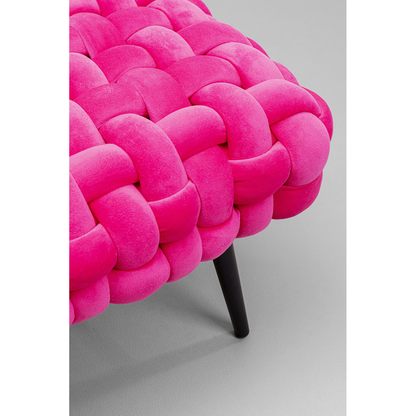Скамья Weave Pink 66cm KARE 87996