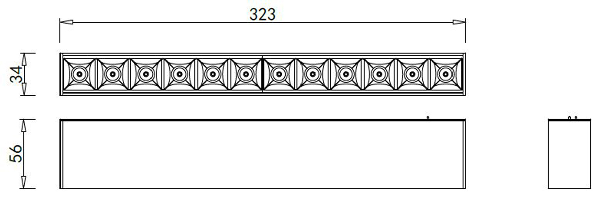 Светодиодный светильник для магнитного шинопровода Donolux DL18781NW24BM