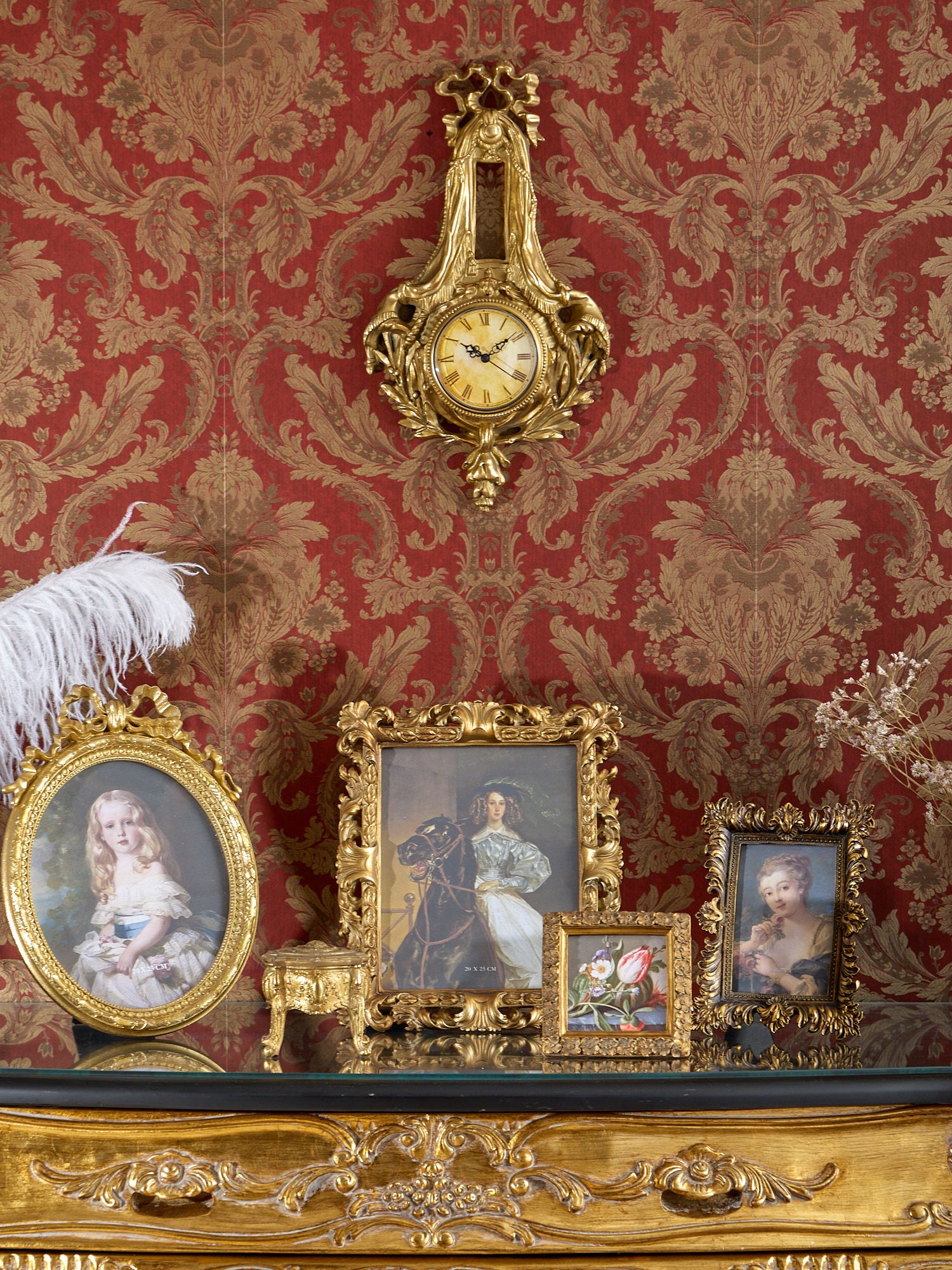 Часы настенные Дворцовые, под старину Glasar 28-725