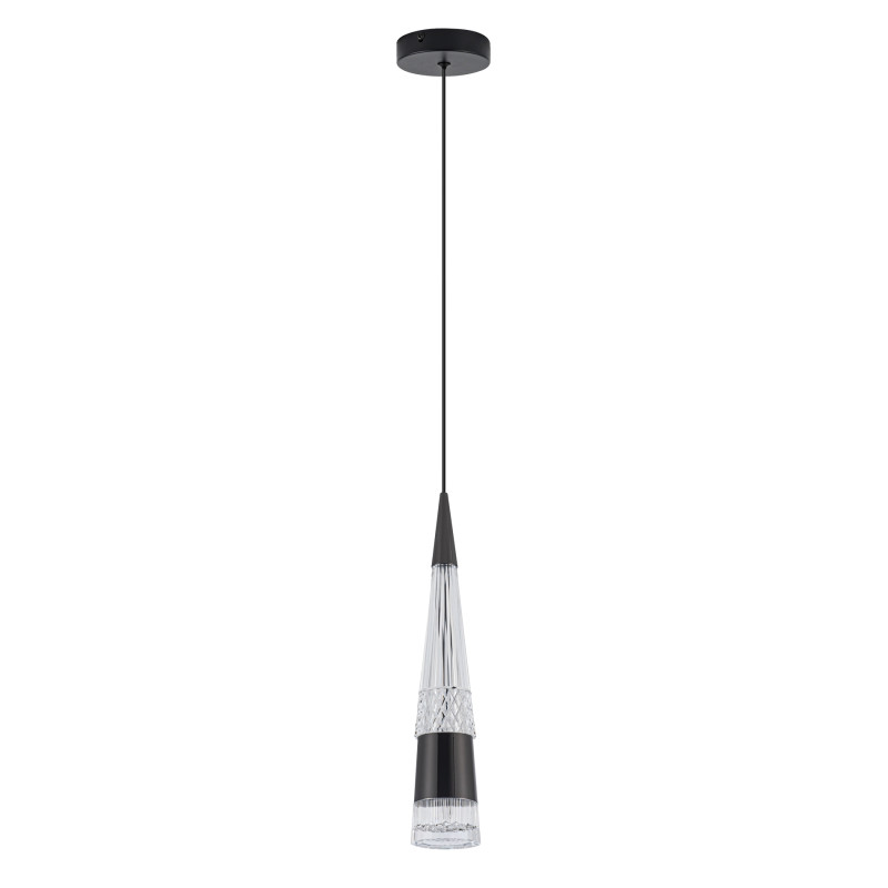 Подвесной светильник LED4U L7122-1 CR-BK