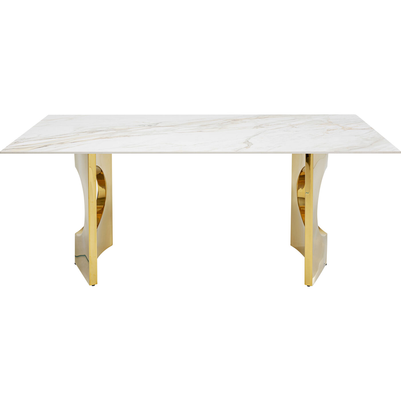 Стол обеденный Eternity Oho Gold Ceramic KARE 87335